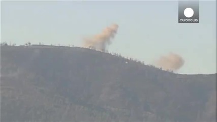 Кадри от свалянето на руски самолет Су-24