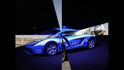 Police cars