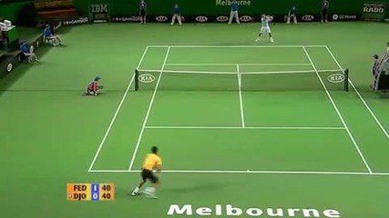 най - добрите точки на Djokovic Hd 