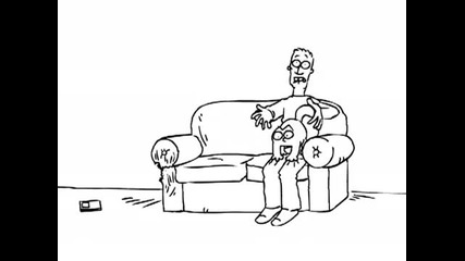Simon's Cat tv Dinner