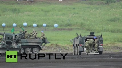 Japan: Army holds live-fire drills as Tokyo seeks to expand role of the military