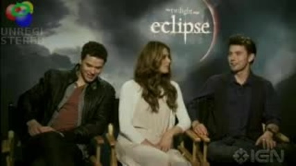 Jackson Rathbone, Ashley Greene, & Kellan Lutz Ign Interview
