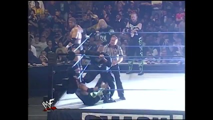 The Rock, Stone Cold, Kane, Shane Mcmahon vs Dx - Smackdown - Survivor Series Elimination Match
