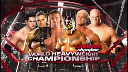 Wwe Elimination Chamber Edge vs Kane vs Doplh Ziggler vs Wade Barrett vs Mysterio vs Drew Mcintyr 