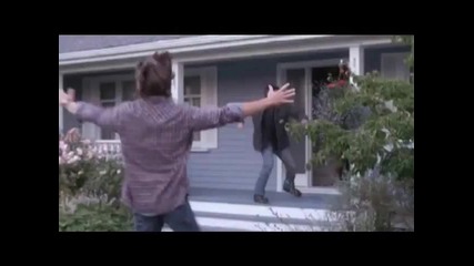 Supernatural - Jensen and Jared Jump Around