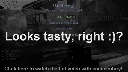 Mw3 - Flawless Ffa 30-0 Moab Gameplay!