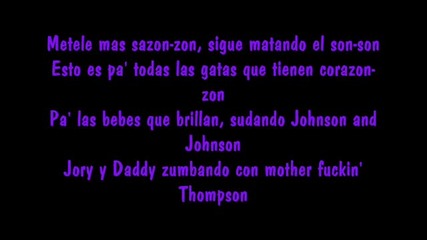 Daddy Yankee Ft. Jory - Pata Boom (letra)