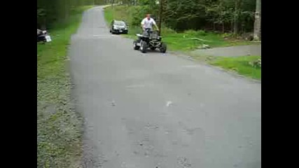 2005 Yamaha Banshee Wheelie