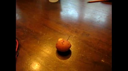 How to make a Potato or Lemon Battery Really Cool!!