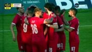 Даниел Генов бележи срещу Добруджа в началото на срещата