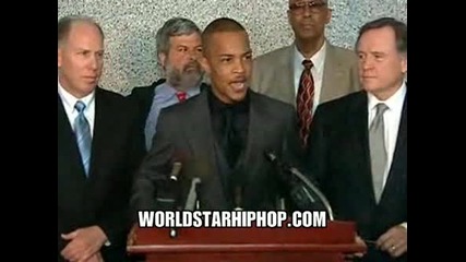 Изказването на T.I. след съобщаването на присъдата му
