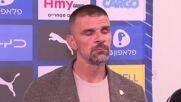Валентин Илиев след победата над Макаби Тел Авив
