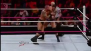 Ренди Ортън отново побеждава Уейд Барет - Raw 29/10/12
