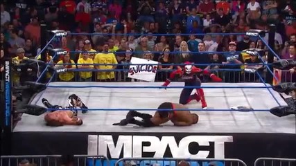 Mixed Tag Match- Chris Sabin and Taryn Terrell vs. Kenny King and Gail Kim - May 30, 2013