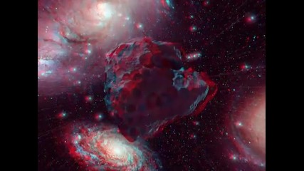 3d Астероид (гледа се с червено - сини очила)