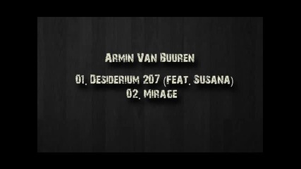 armin van buuren - Desiderium 207 (feat. Susana) Mirage 