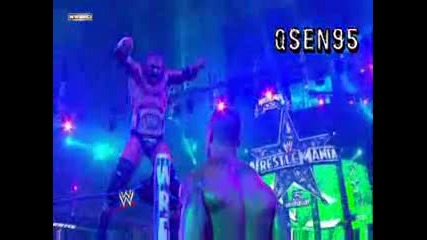 Wrestlemania25 - Triple H Излизане