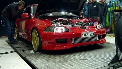 Red devil Civic Turbo 