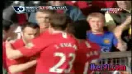 Manchester United - Aston Villa C.ronaldo 1 gol