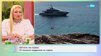 Поддръжката на яхтата на Джеф Безос струва 25 милиона долара годишно