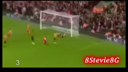 Steven Gerrard 10 Best Goals 2008 - 2009 Season