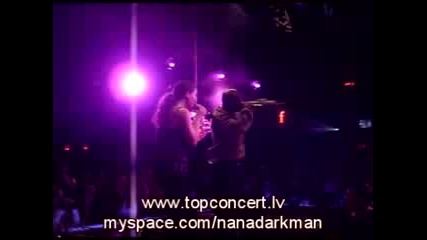Nana quot Lonely quot live in Riga
