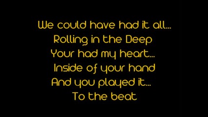 Adele - Rolling in the Deep + Lyrics - Youtube