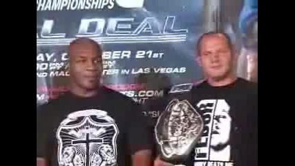 Mike Tyson and Fedor Emelianenko