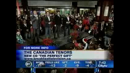 The Canadian Tenors - Oh Holly Night 