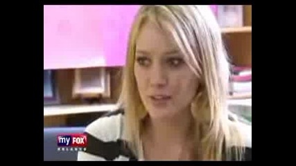 Хилари Дъф Помага На Деца {23.may.2008}