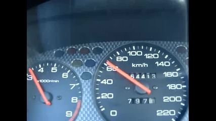 Honda Civic Vti ускорение от 20 - 150km h 