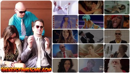 Pitbull - My Own Song! (rain Over Me Parody ft. Marc Anthony, J-lo) Key of Awesome #53