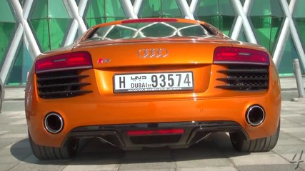 2014 Orange Audi R8