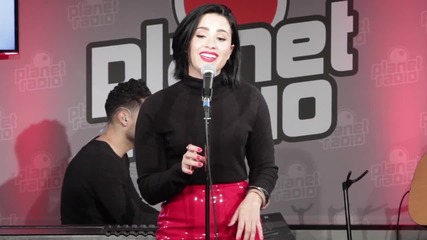 Невероятно изпълнение!!! Demi Lovato-  Confident (planet radio) 2015