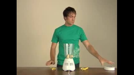 Как да обелим банан за 5 секунди 