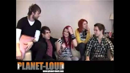 Planet Loud Paramore Interview (part 1)