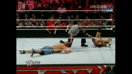 Cm Punk vs John Cena - Part 2 ( Raw, All Star Night; 13/6/11)