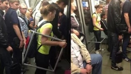 Странните хора в метрото, които НЕ искате да срещнете!
