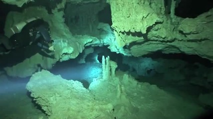 Юкатан, Мексико - Chan Hol cave 