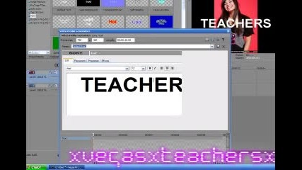 Sony Vegas Tutorial - Text Effect #02 