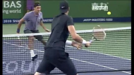 Roger Federer vs John Isner Atp Shanghai 2010 