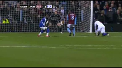 Aston Villa - Blackburn 6:4 1st Half League Cup (20.01.2010) 
