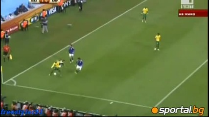 удар от Изток - Япония шокира Камерун 1:0 World Cup 2010 14.06 