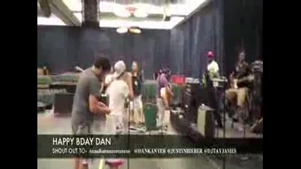 Justin Bieber Happy Birthday Dan The Man 