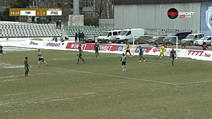 Черно море - Лудогорец 1:0 /първо полувреме/