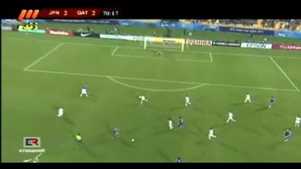 Japan 2 - 2 Qatar (kagawa) / 2011 Afc Asian Cup / 