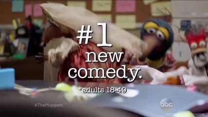Мъпетите/ The Muppets ( A B C ) " #1 New Comedy " Promo