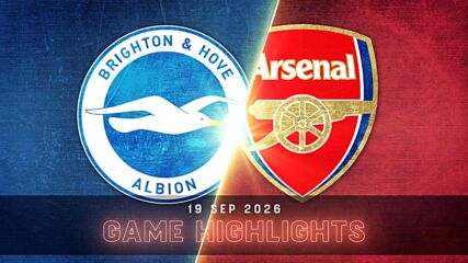 Brighton vs. Arsenal - Condensed Game