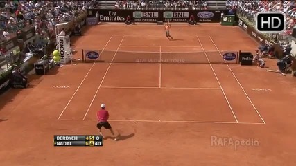 Nadal vs Berdych - Rome 2012 - Part 2