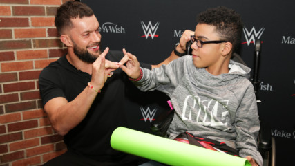 Finn Bálor grants his first individual wish